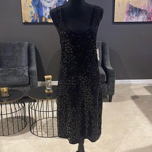 Black sequin dress